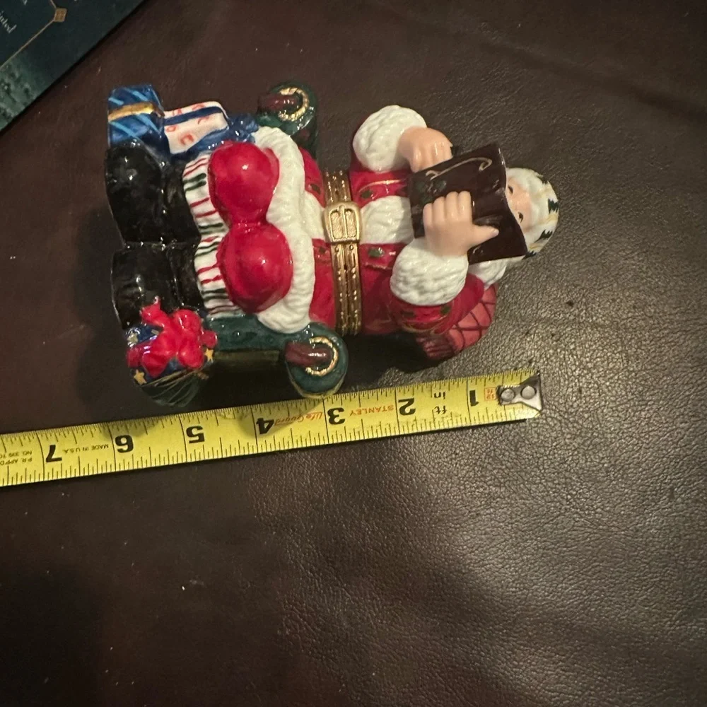 Santa trinket box